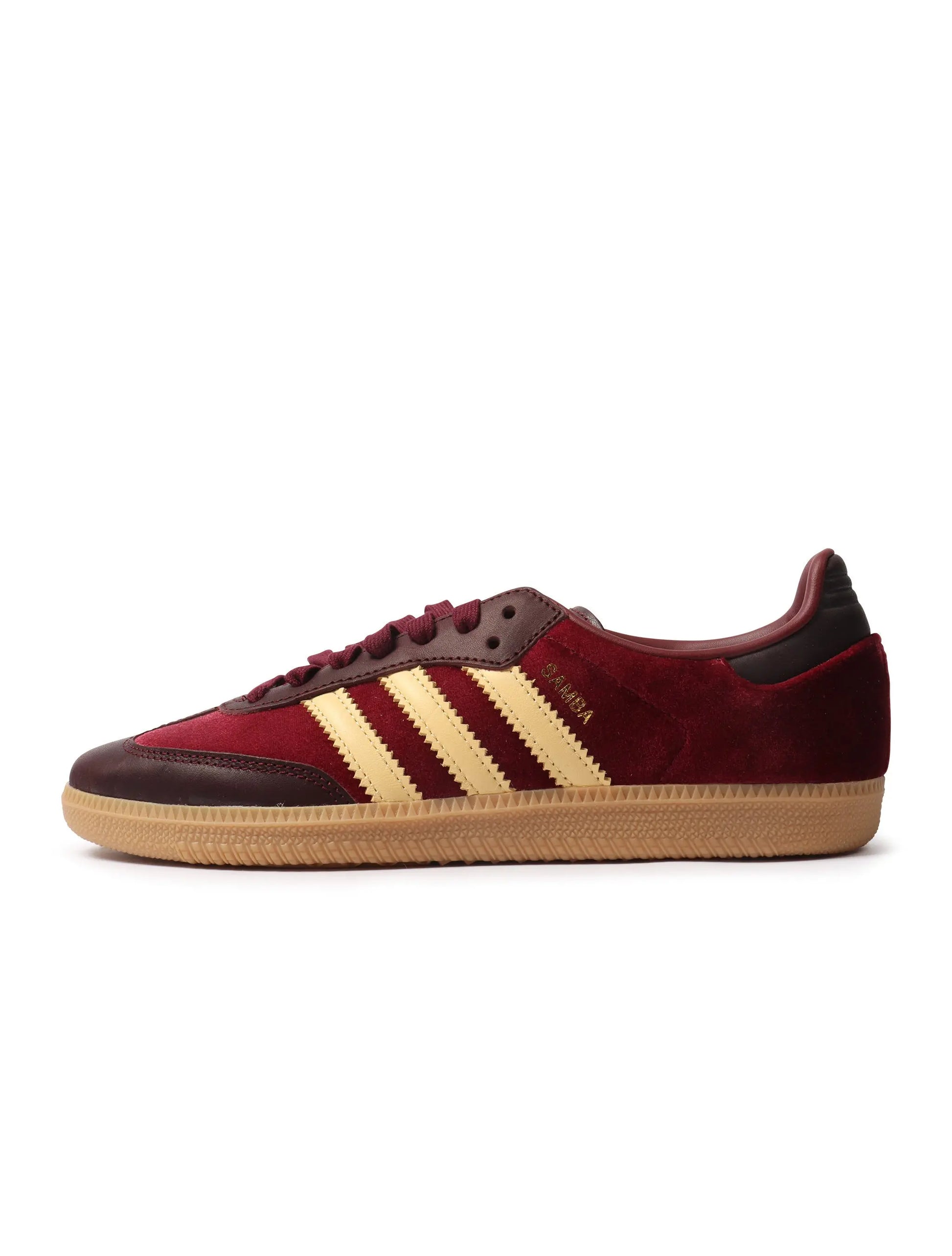 Adidas Women's Samba OG - Red Velvet Denim Exchange