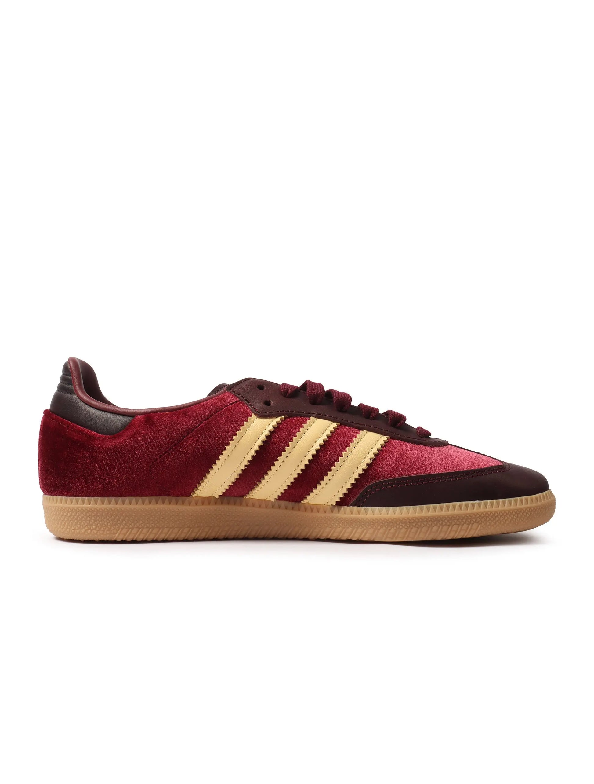 Adidas Women's Samba OG - Red Velvet Denim Exchange